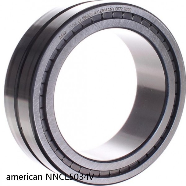 american NNCL5034V FULL DOUBLE CYLINDRICAL ROLLER BEARING