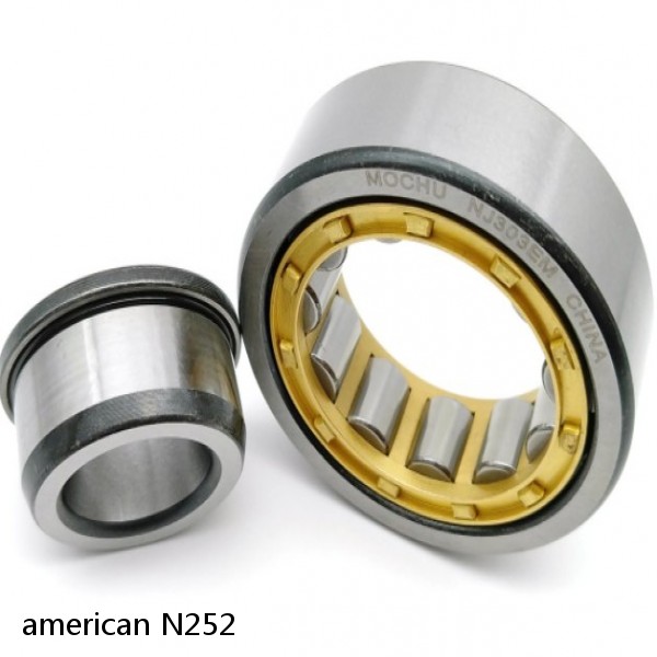 american N252 SINGLE ROW CYLINDRICAL ROLLER BEARING