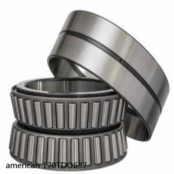 american 170TDO637 DOUBLE ROW TAPERED ROLLER TDO BEARING