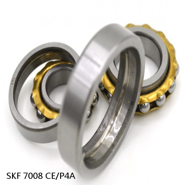 7008 CE/P4A SKF High Speed Angular Contact Ball Bearings