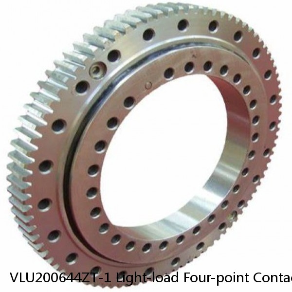 VLU200644ZT-1 Light-load Four-point Contact Ball Slewing Bearing