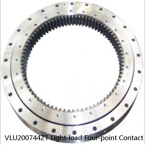 VLU200744ZT Light-load Four-point Contact Ball Slewing Bearing