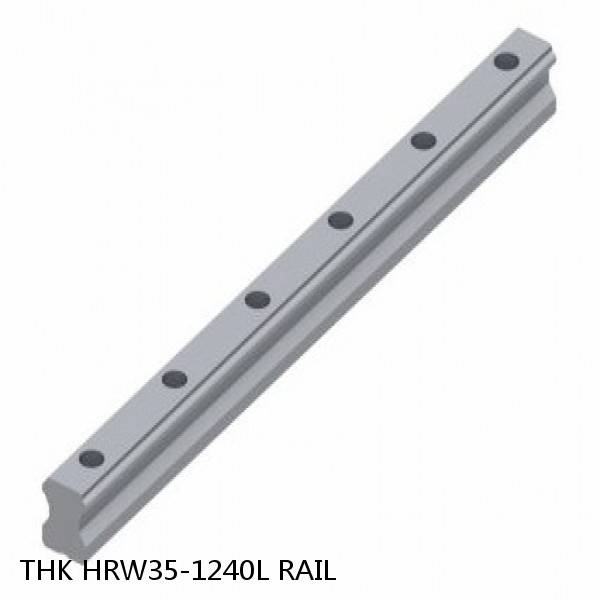 HRW35-1240L RAIL THK Linear Bearing,Linear Motion Guides,Wide, Low Gravity Center LM Guide (HRW),Wide Rail (HRW)