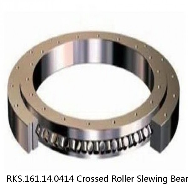 RKS.161.14.0414 Crossed Roller Slewing Bearing 414x503.3x14mm
